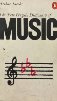 A New Dictionary of Music | Arthur Jacobs
