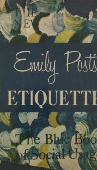 Etiquette | Emily Post